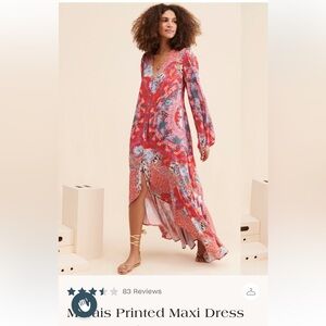 Fee People Marais Printed Maxi Dress